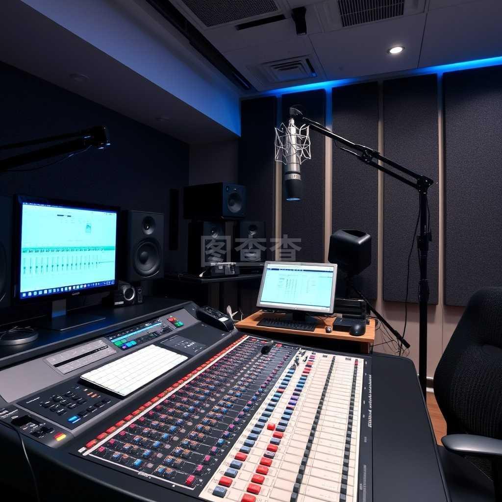 錄音棚混音臺 專業(yè)音樂制作的核心工具
